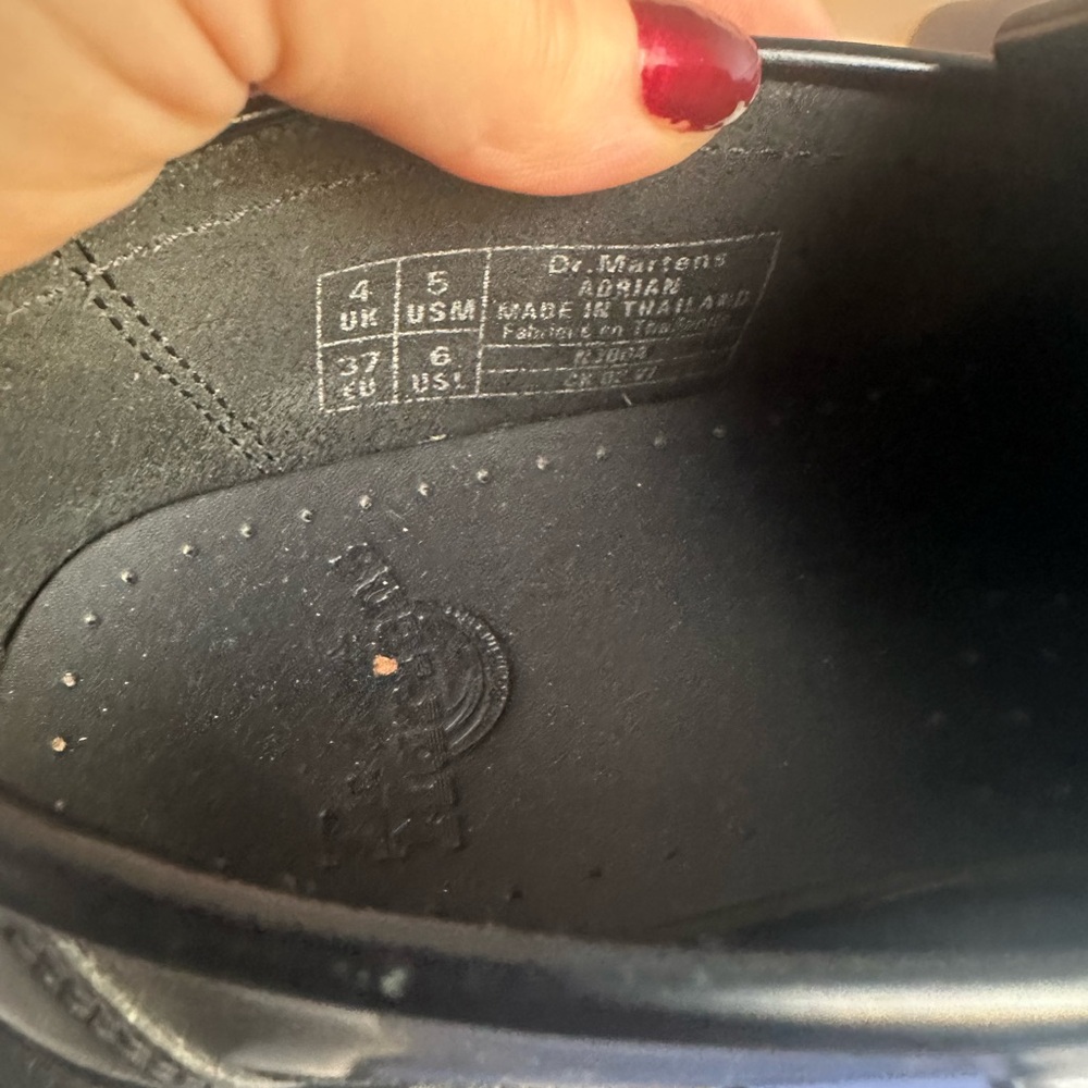 Classic Doc Marten Black Tassel Loafers - Picture 5 of 6